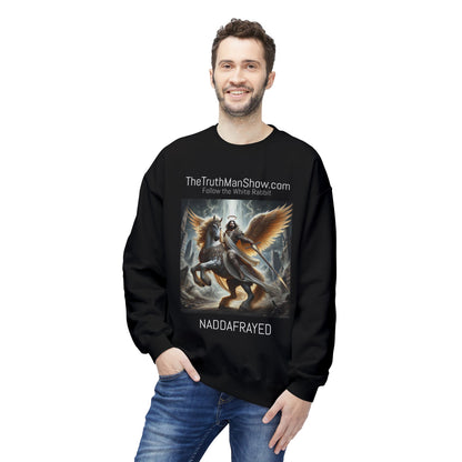 NADDA THETRUTHMANSHOW.COM Unisex Fleece Crewneck Sweatshirt Revelation 22:6