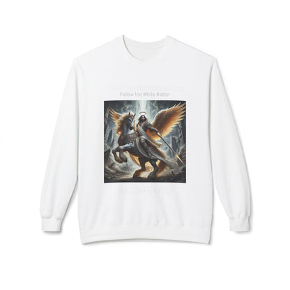 NADDA THETRUTHMANSHOW.COM Unisex Fleece Crewneck Sweatshirt Revelation 22:6